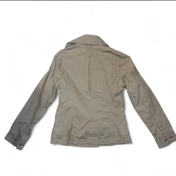 CAbi Beige Double-Breasted Trench Coat - Picture 6 of 6